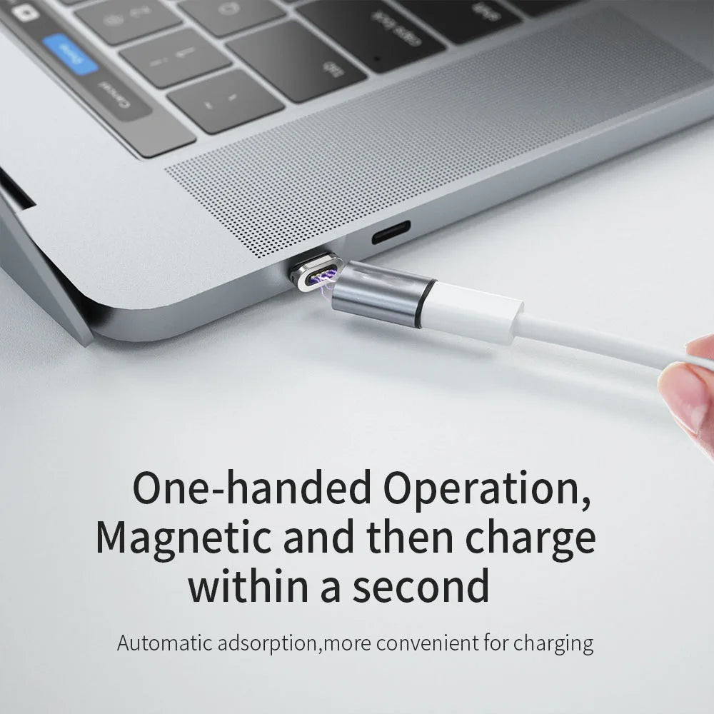 Câble de Charge Magnétique Universel – USB-C, Micro-USB & Lightning