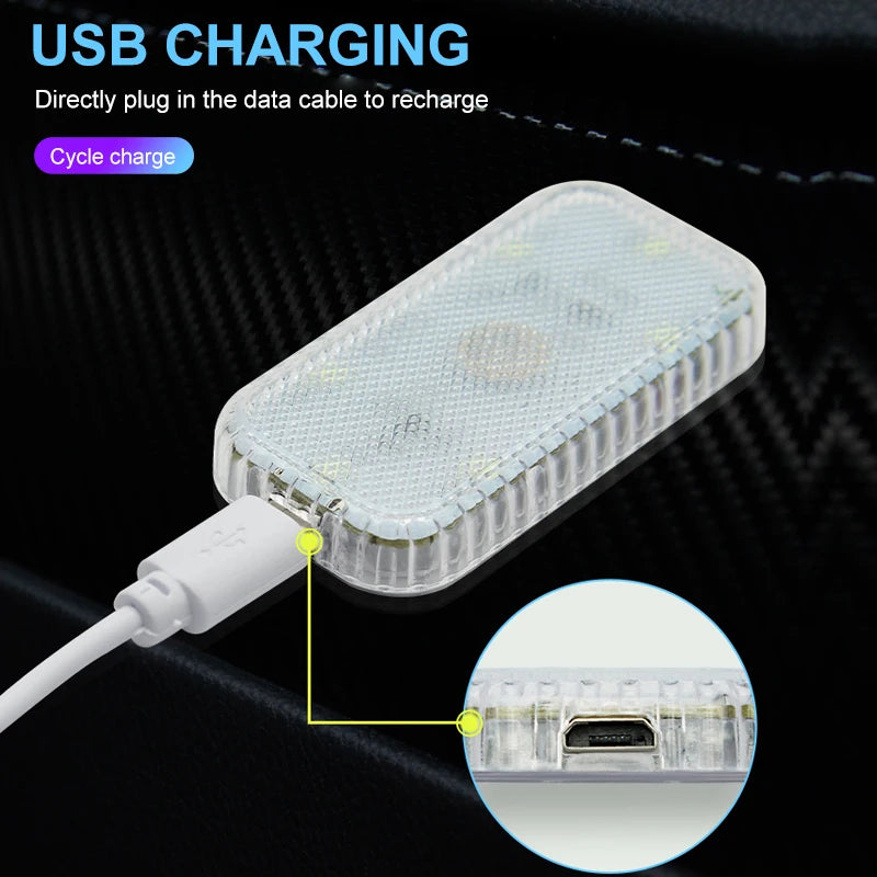 Mini Lampe LED Tactile Sans Fil – Rechargeable, Placard & Chevet