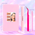 Kit d'extension de Cils -Cils ,Pince & Applicateur