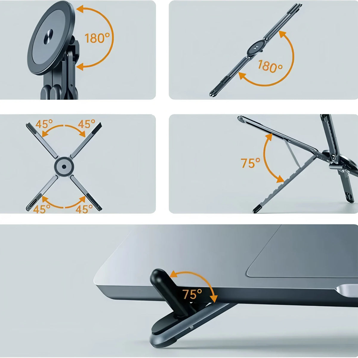 Perche à Selfie Magnétique 3-en-1 Pliable – Trépied & Télécommande Bluetooth