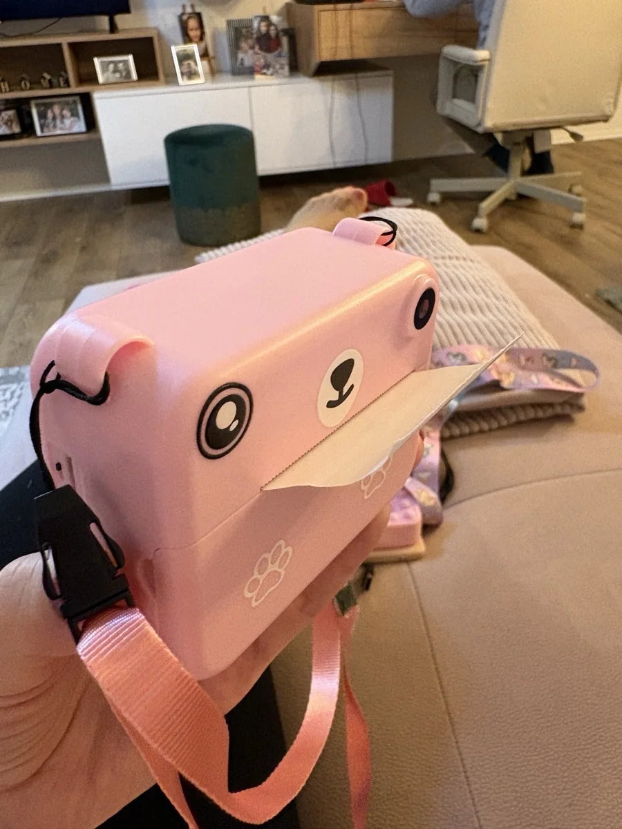 Appareil photo enfant avec impression instantanée 1080p