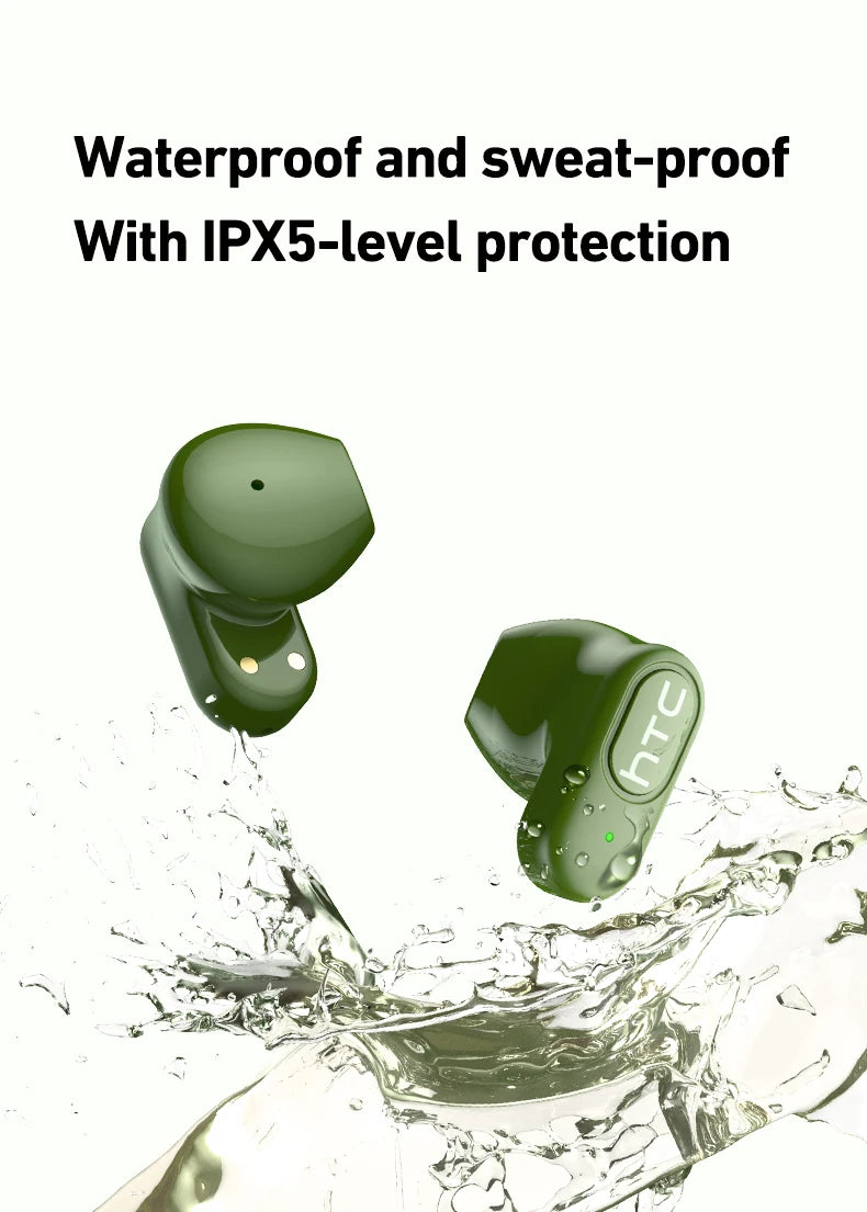Écouteurs traducteurs IA HTC NE51 Bluetooth 5.3