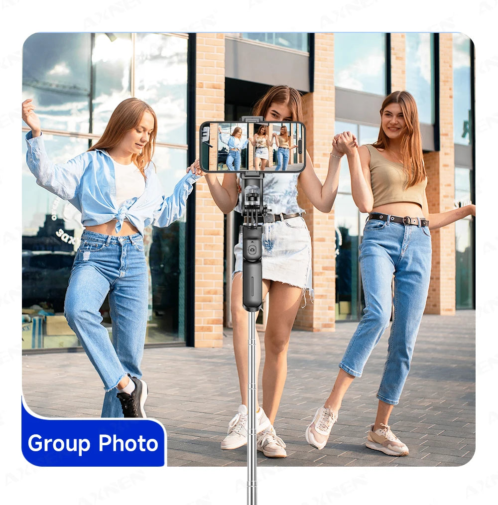 Perche Selfie Trépied 360° avec Télécommande Bluetooth – Photo & Vidéo Smartphone