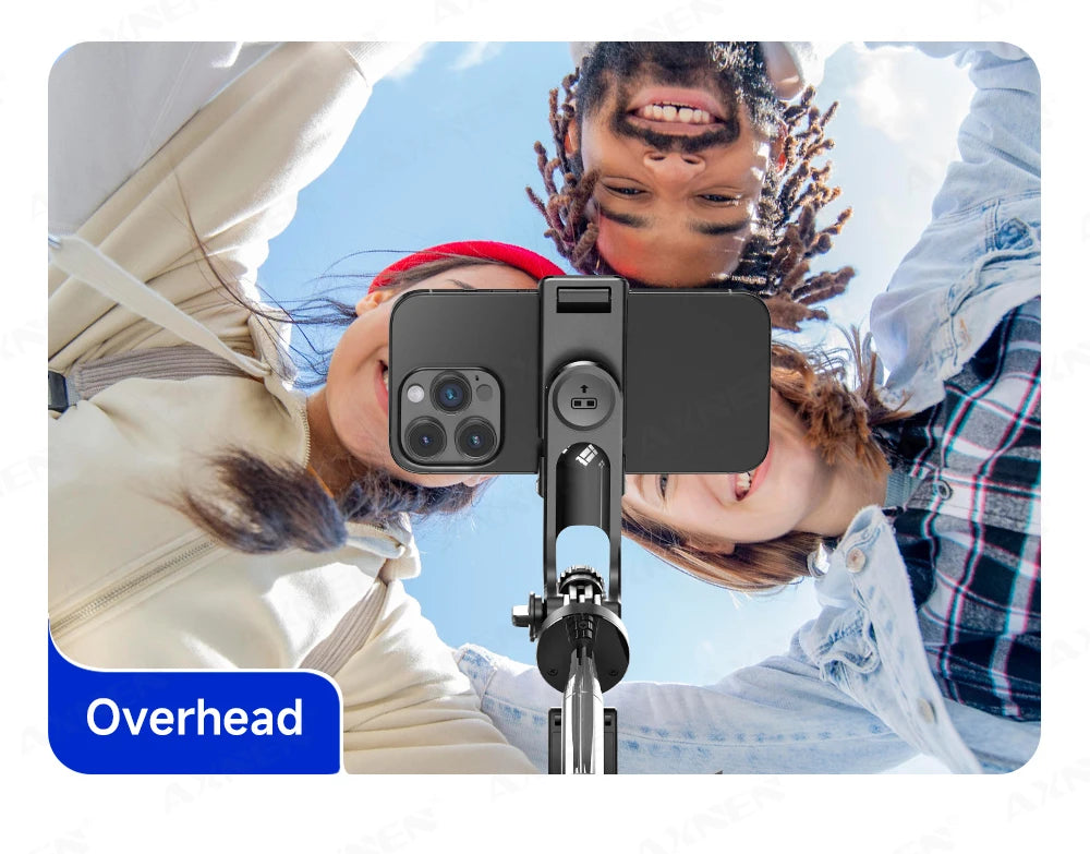 Perche Selfie Trépied 360° avec Télécommande Bluetooth – Photo & Vidéo Smartphone