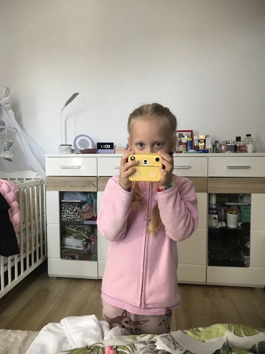 Appareil photo enfant avec impression instantanée 1080p