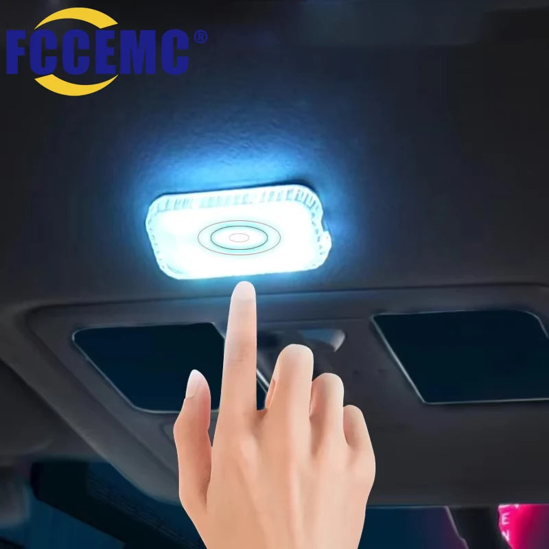 Mini lampe LED tactile sans fil éclairage auto intérieur