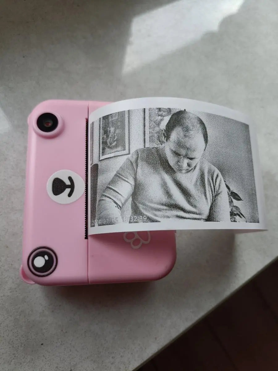 Appareil photo enfant avec impression instantanée 1080p