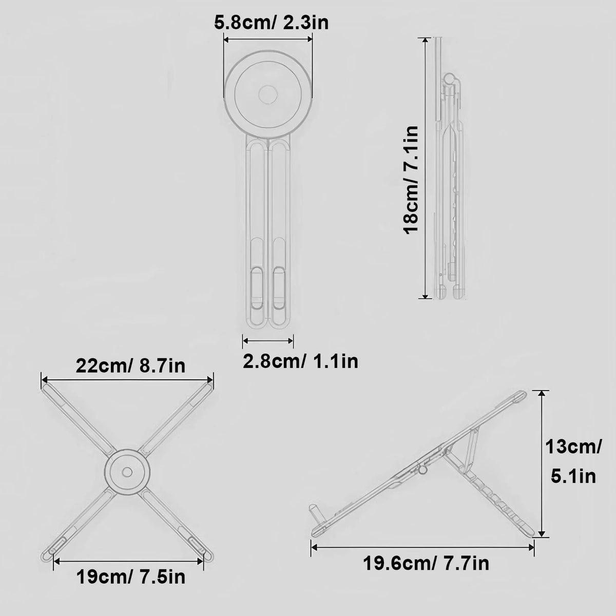 Perche à Selfie Magnétique 3-en-1 Pliable – Trépied & Télécommande Bluetooth