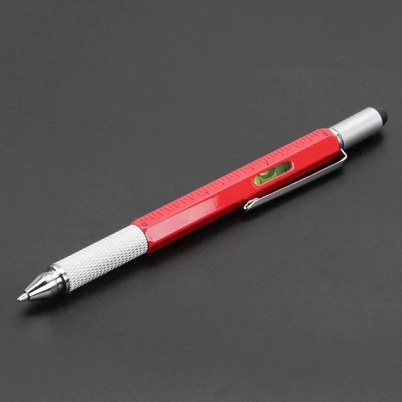 Stylo Stylet Tactile 7-en-1 – Écran Tactile, Règle, Niveau, Tournevis & Plus