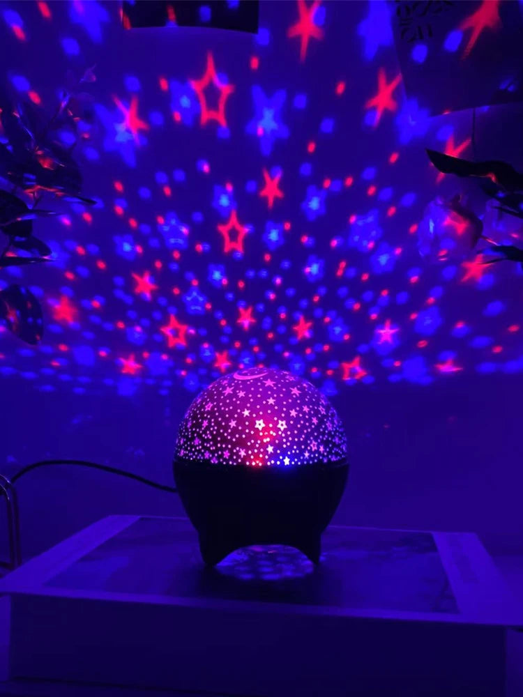 Projecteur LED Ciel Étoilé Galaxie RGB – Veilleuse Ambiance Chambre & Gaming