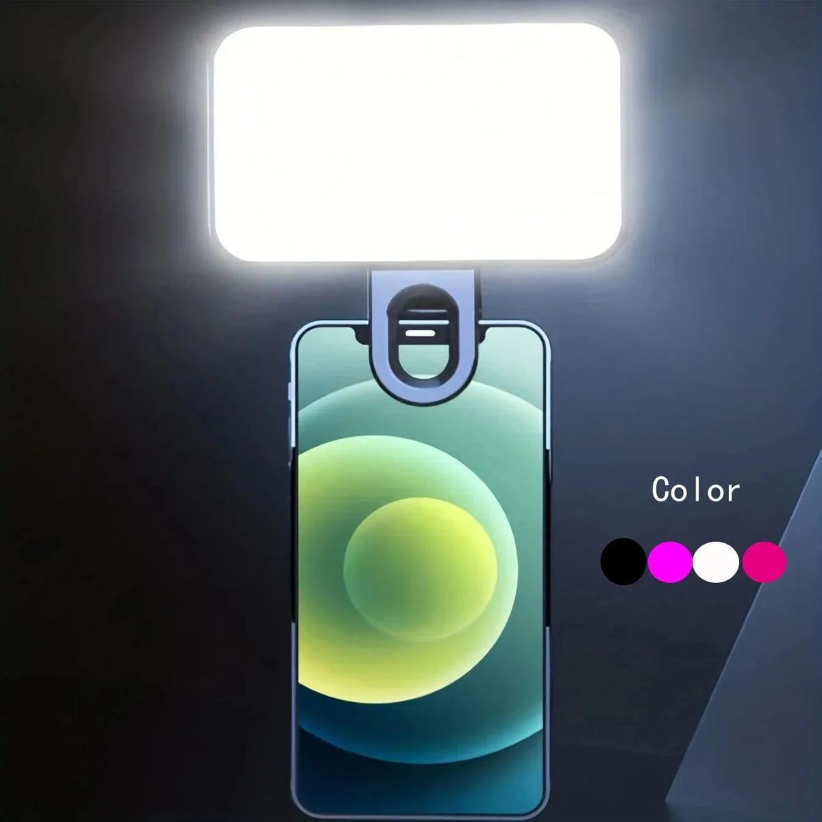 Mini lampe selfie clip LED pour smartphone