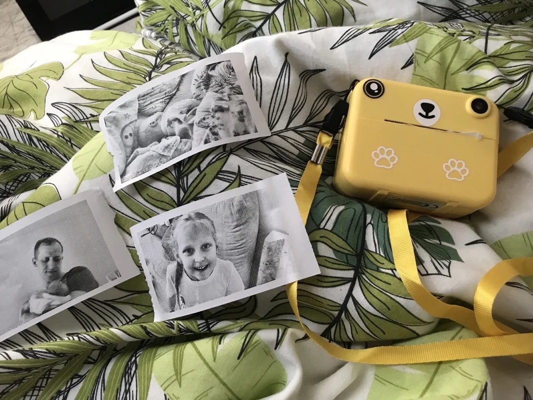 Appareil photo enfant avec impression instantanée 1080p
