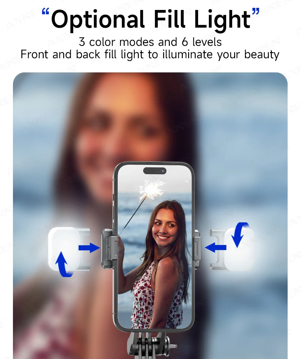 Perche Selfie Trépied 360° avec Télécommande Bluetooth – Photo & Vidéo Smartphone