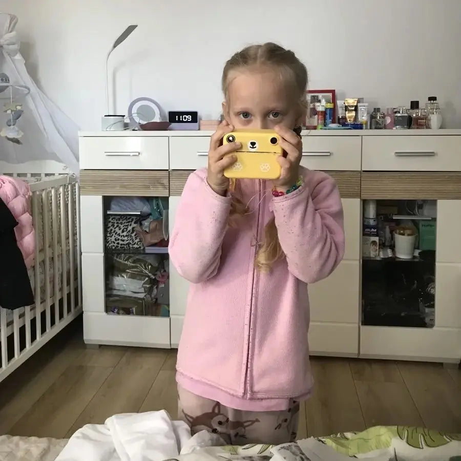 Appareil photo enfant avec impression instantanée 1080p