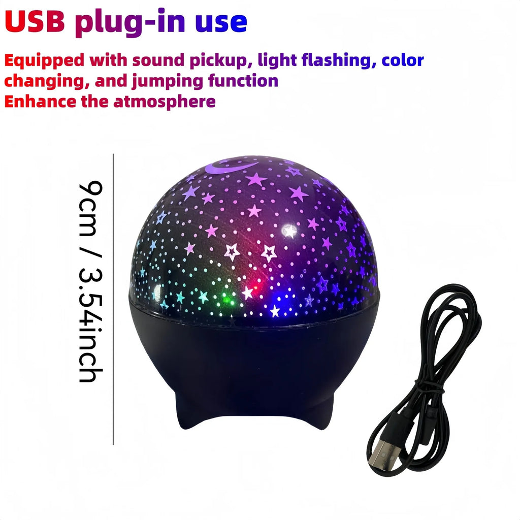 Projecteur LED Ciel Étoilé Galaxie RGB – Veilleuse Ambiance Chambre & Gaming