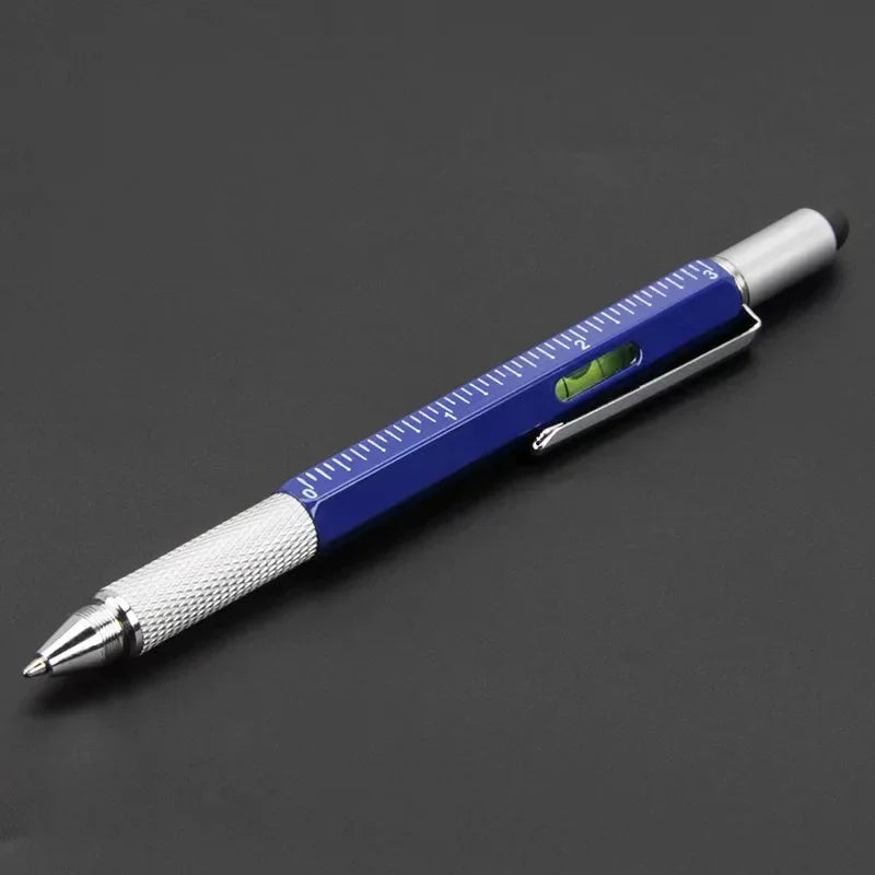 Stylo Stylet Tactile 7-en-1 – Écran Tactile, Règle, Niveau, Tournevis & Plus
