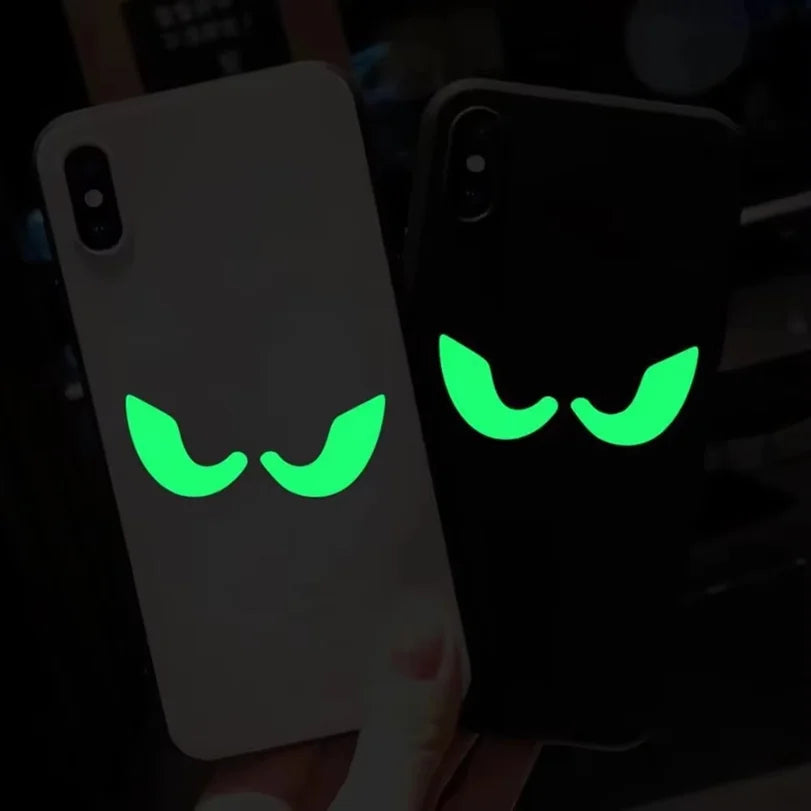 Stickers Lumineux Halloween – Fantômes, Citrouilles, Chauves-souris ou Yeux