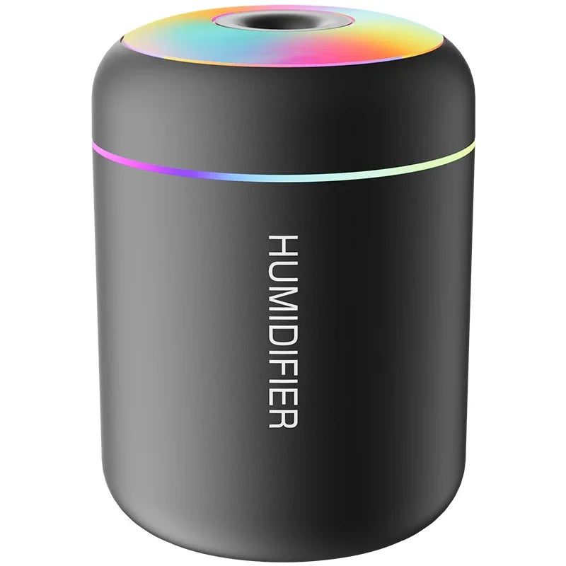 Mini Humidificateur d’Air USB 180ML – Diffuseur d’Arômes & Veilleuse LED
