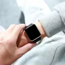 Montre digital LED Sport-Bracelet Silicone Noir