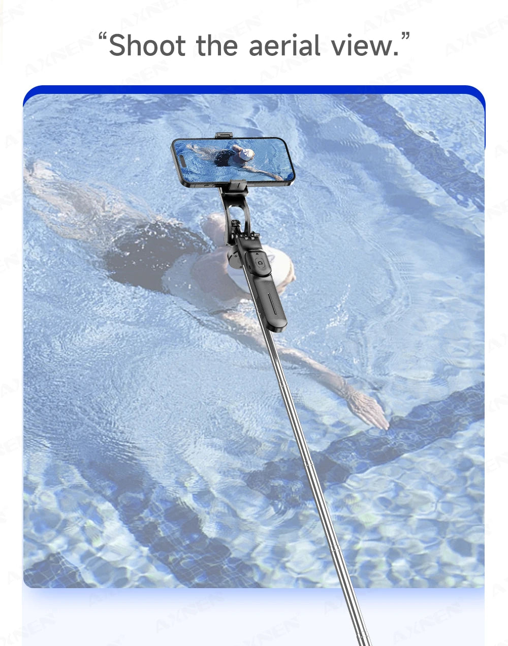 Perche Selfie Trépied 360° avec Télécommande Bluetooth – Photo & Vidéo Smartphone