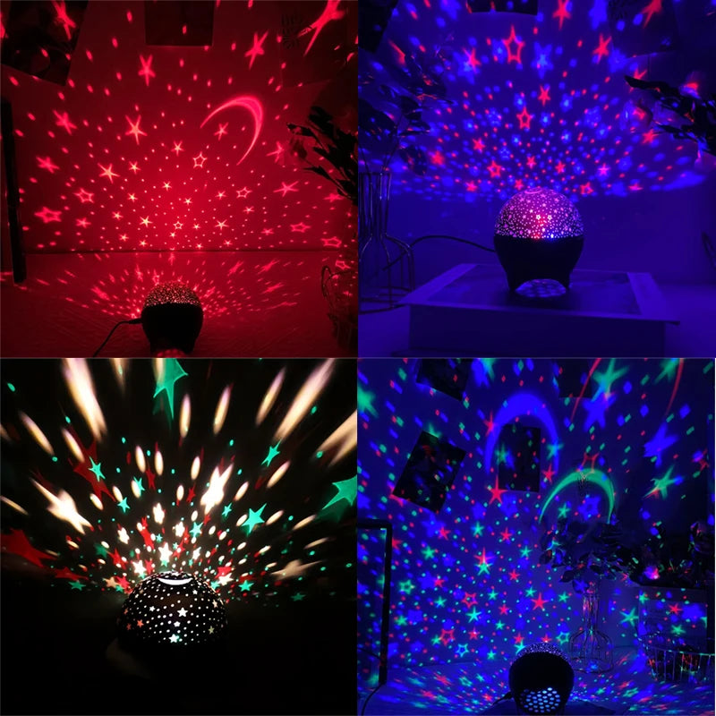 Projecteur LED Ciel Étoilé Galaxie RGB – Veilleuse Ambiance Chambre & Gaming