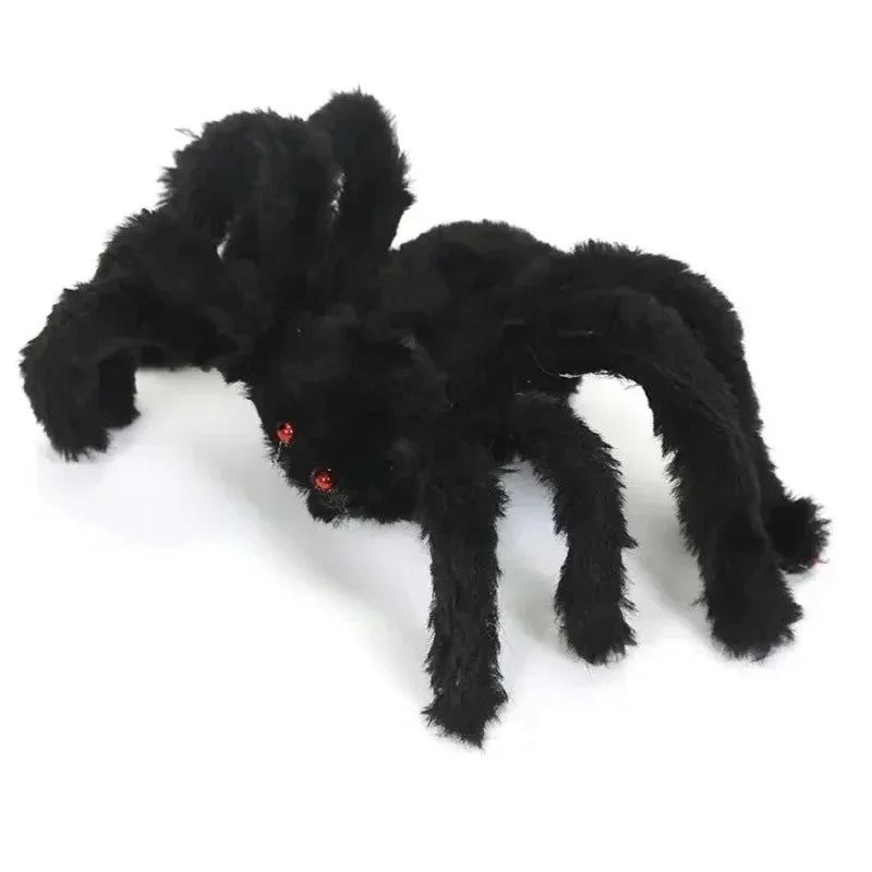 Grande Araignée Noire Halloween – Décoration 30 à 200 cm