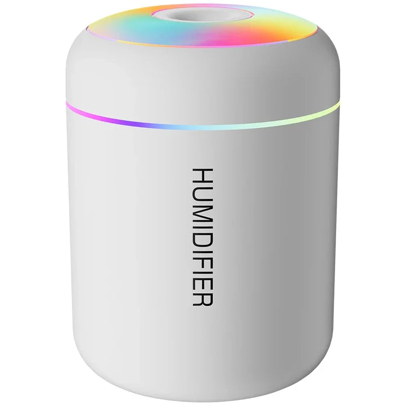 Mini Humidificateur d’Air USB 180ML – Diffuseur d’Arômes & Veilleuse LED