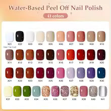 vernis ongles semi-permanent "Peel off" sans dissolvant