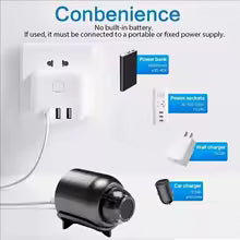 Mini caméra de surveillance WIFI  Vision Nocturne& Suivi Auto
