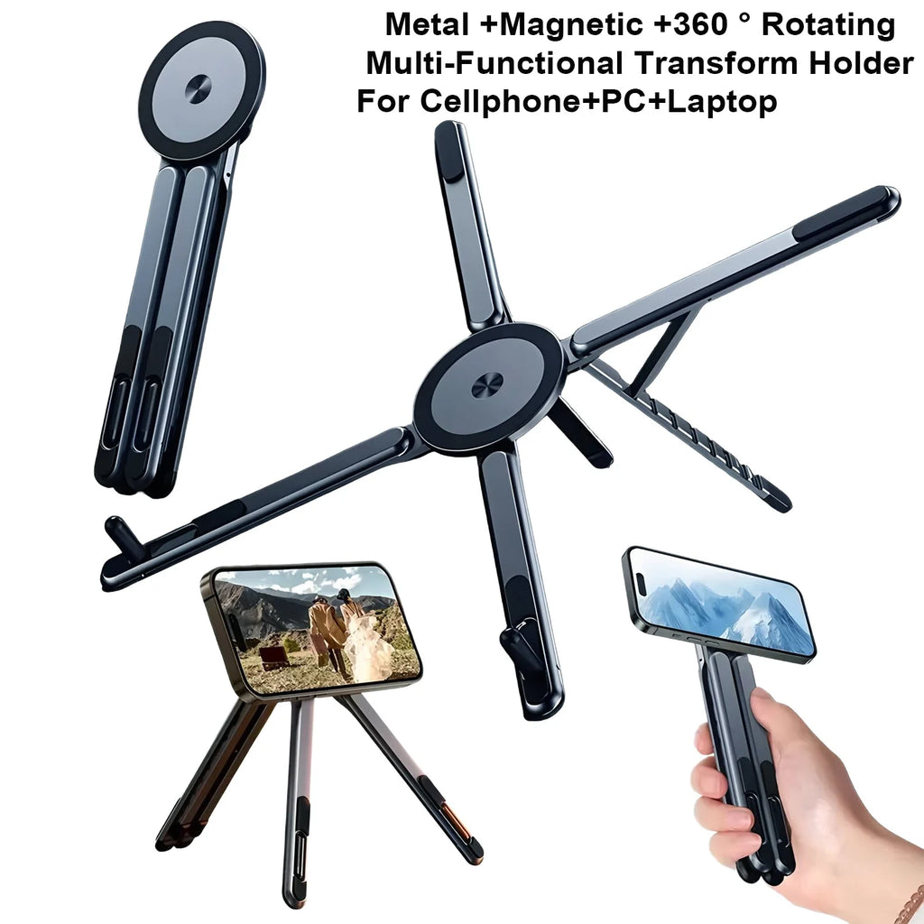 Perche à selfie magnétique 3 en 1 pliable