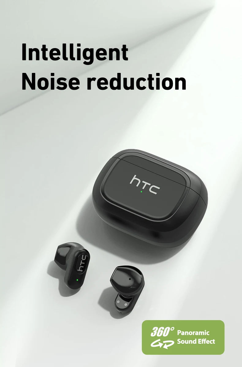 Écouteurs traducteurs IA HTC NE51 Bluetooth 5.3